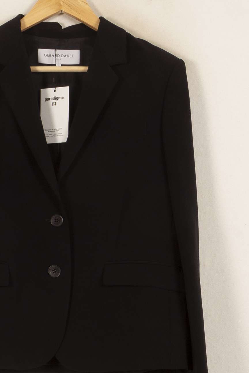 Blazer Noir - Taille L/40 de la marque Gerard Darel | PARAD41765 - Vendu par Paradigme - Image 7