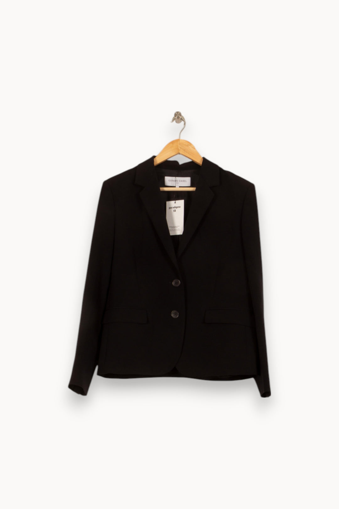Blazer Noir - Taille L/40 de la marque Gerard Darel | PARAD41765 - Vendu par Paradigme - Image 2
