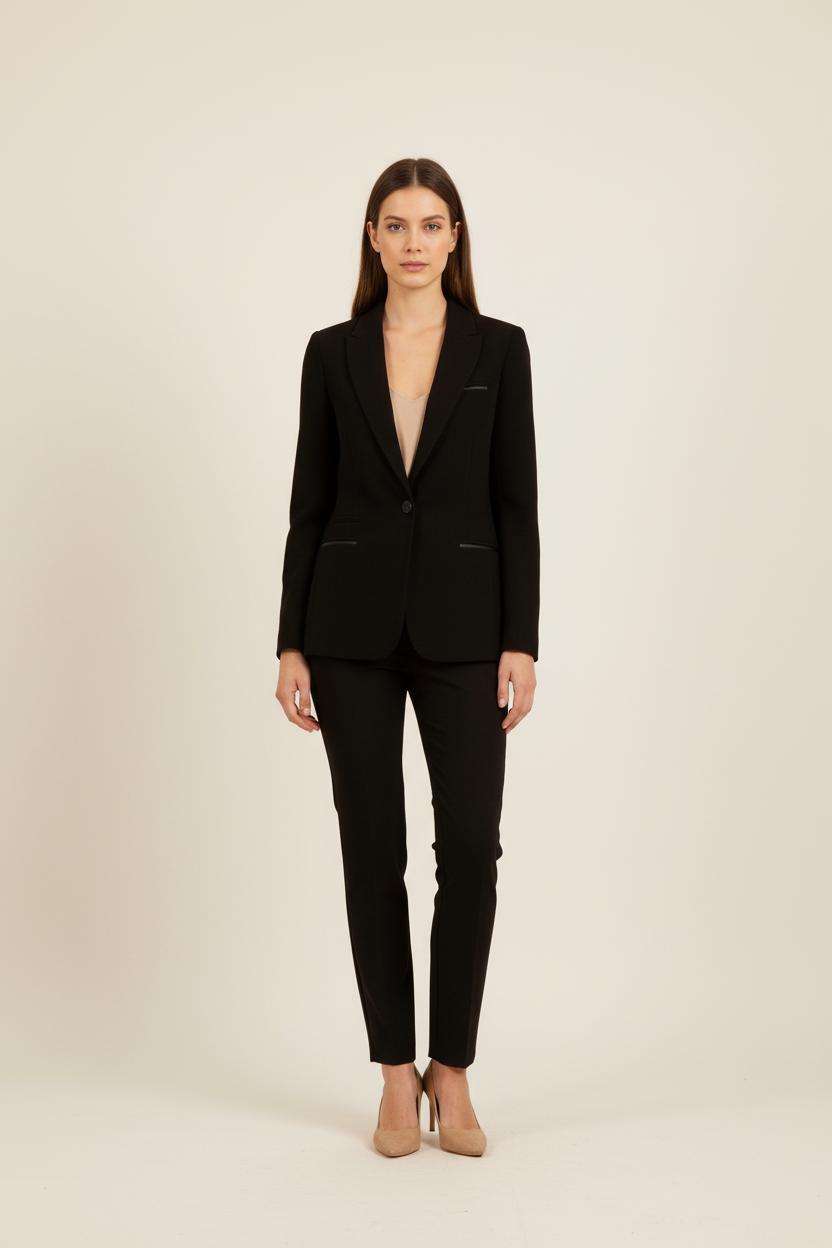 Blazer Noir - Taille XL/42 de la marque Caroll | PARAD41767 - Vendu par Paradigme - Image 1