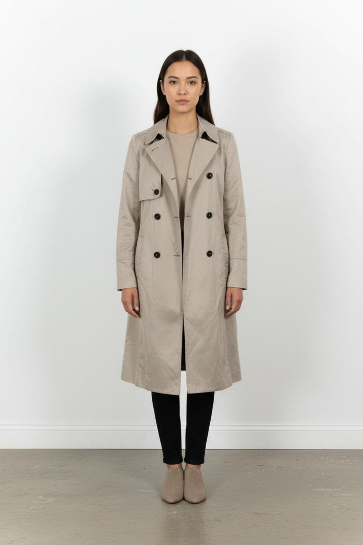 Trench Beige - Taille L/40 de la marque Caroll | PARAD41768 - Vendu par Paradigme - Image 1