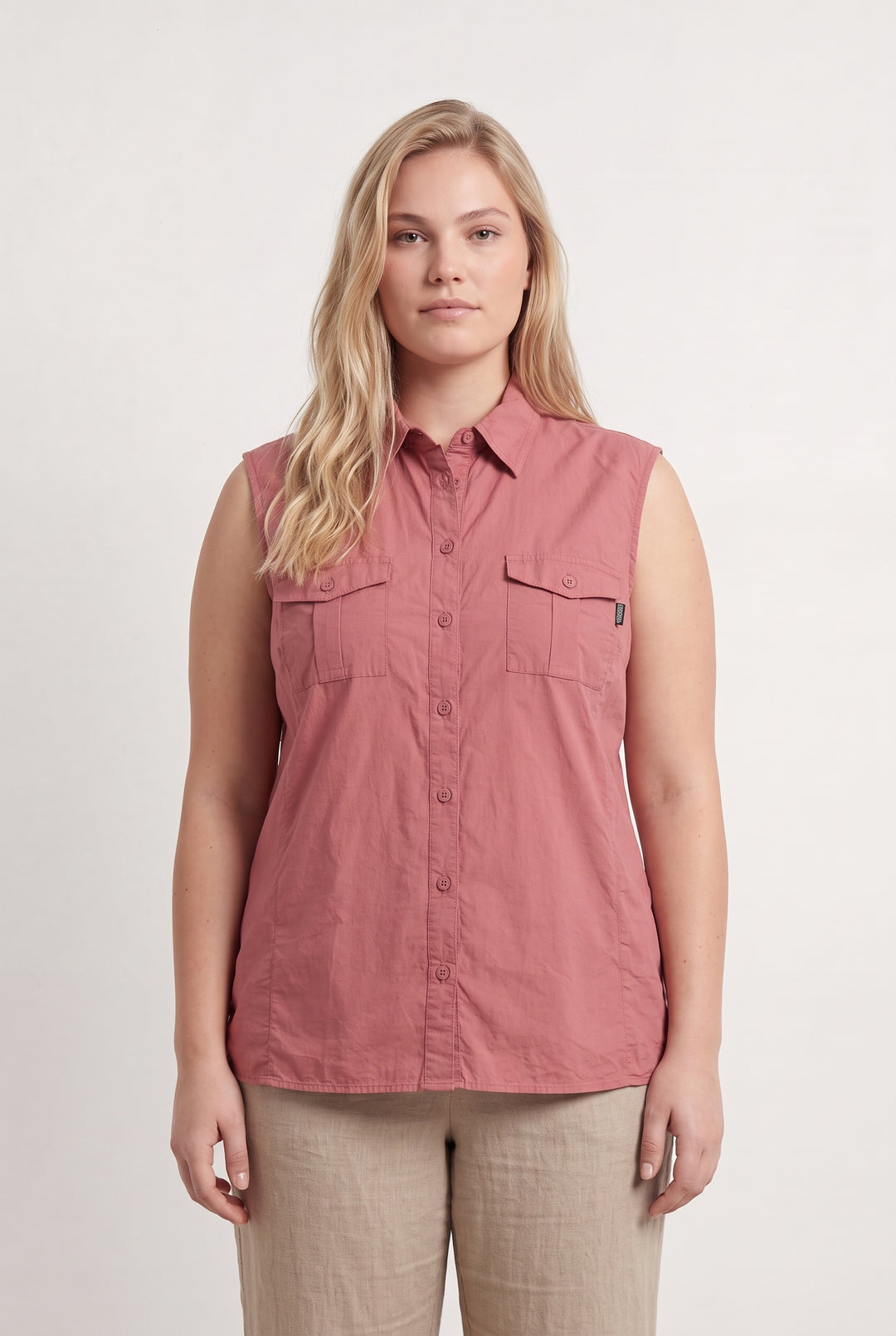 Chemise rose sans manches - Taille XXL/44 de la marque Aigle | PARAD41778 - Vendu par Paradigme - Image 1