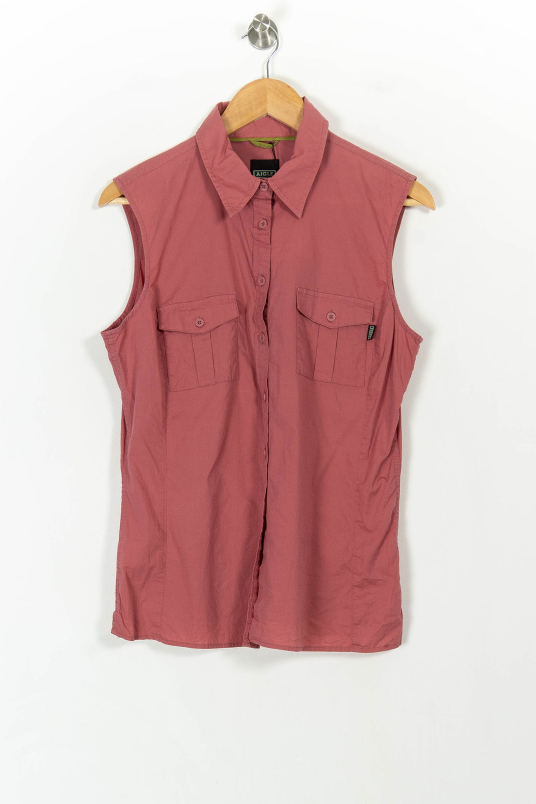 Chemise rose sans manches - Taille XXL/44 de la marque Aigle | PARAD41778 - Vendu par Paradigme - Image 2