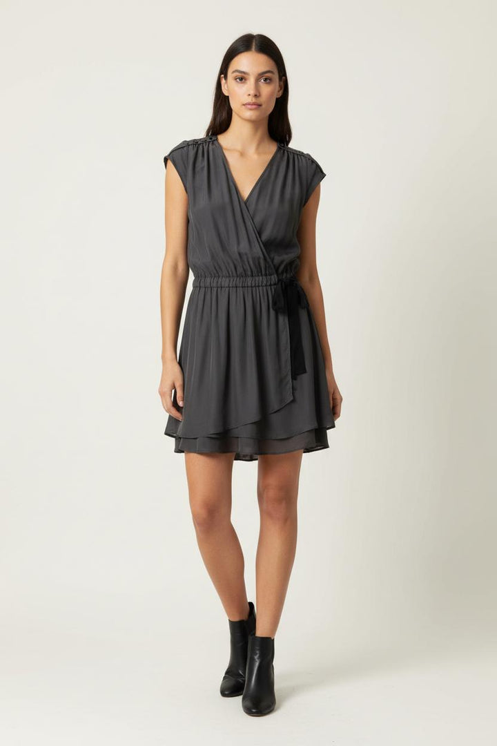 Robe grise - Taille XS/34 de la marque Bimba y Lola | PARAD41780 - Vendu par Paradigme - Image 1