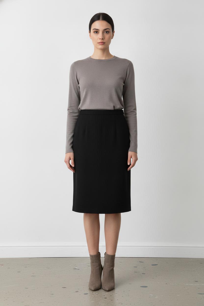 Jupe noire - Taille L/40 de la marque Rodier | PARAD41783 - Vendu par Paradigme - Image 1