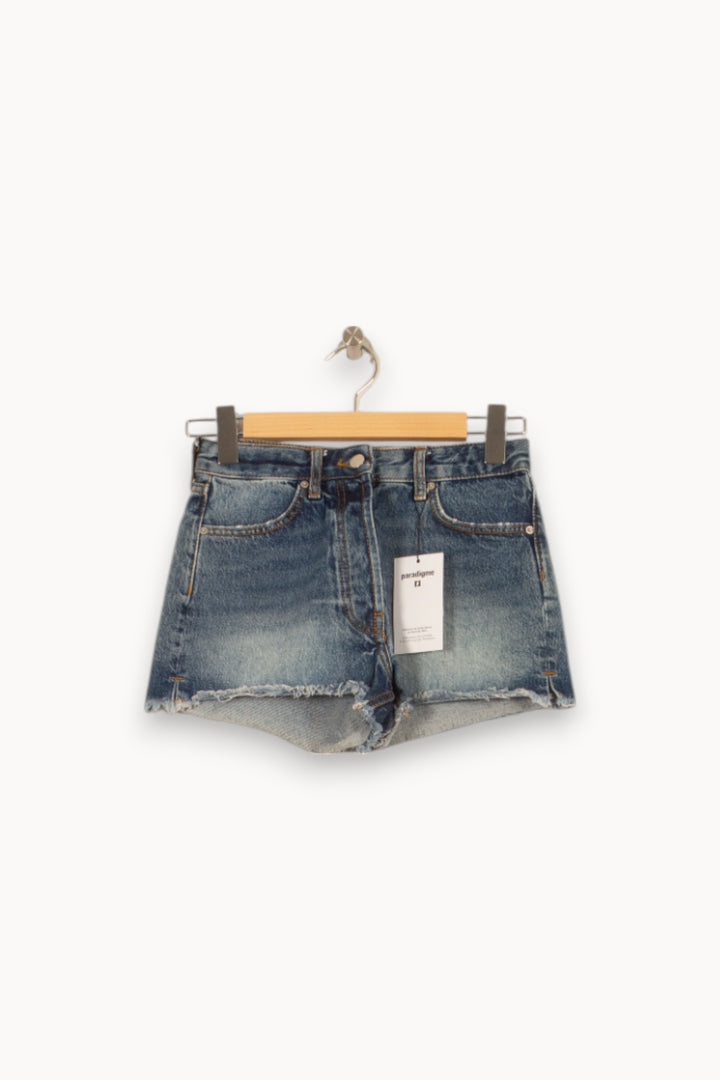 Short en Jean Bleu - Taille XS/34 de la marque ba&sh | PARAD41816 - Vendu par Paradigme - Image 2