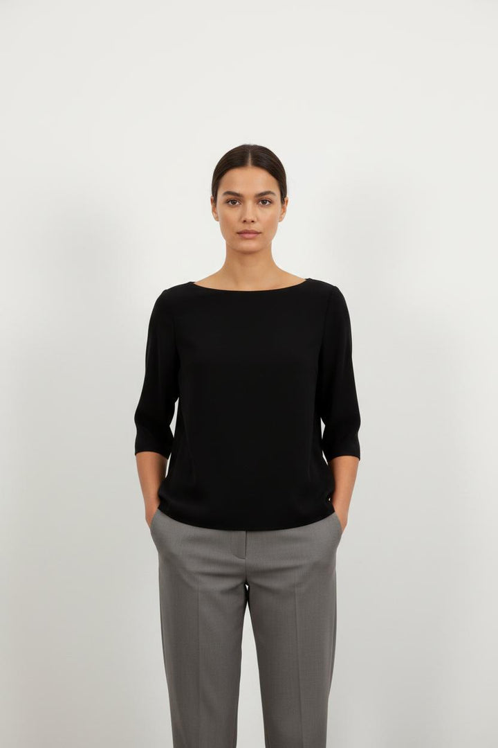 Blouse Noire - Taille L/40