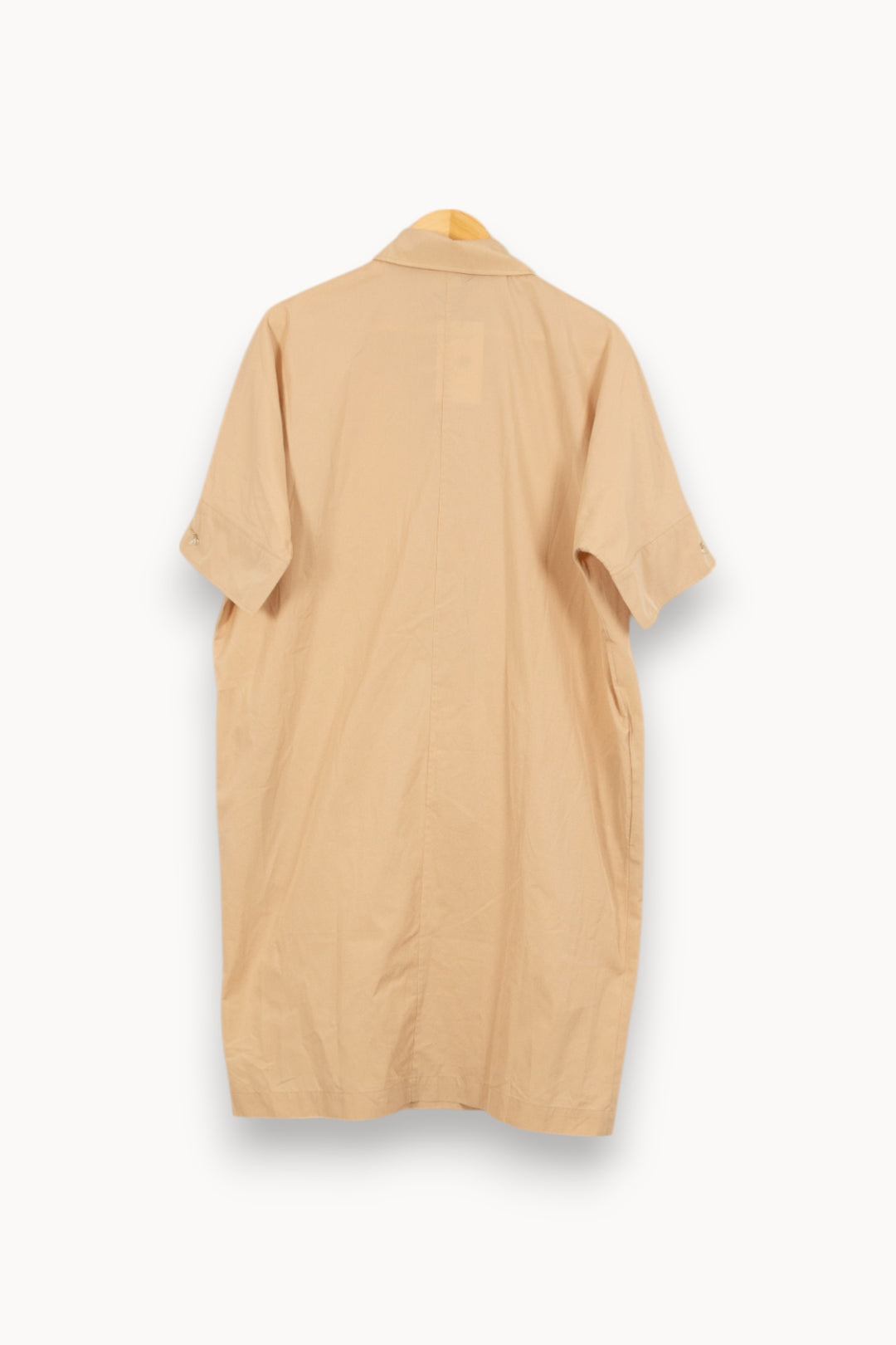 Robe Chemise Beige - Taille L/40 de la marque Max Mara | PARAD41831 - Vendu par Paradigme - Image 6