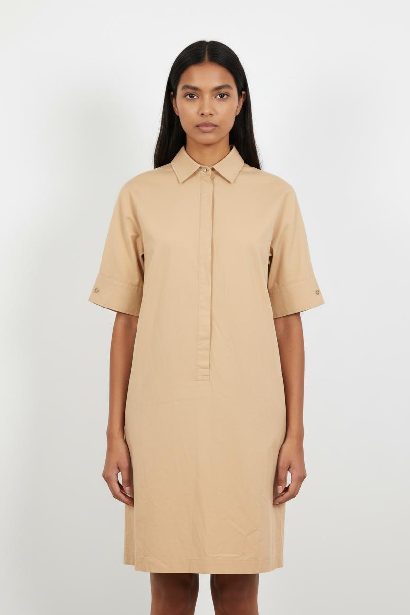 Robe Chemise Beige - Taille L/40