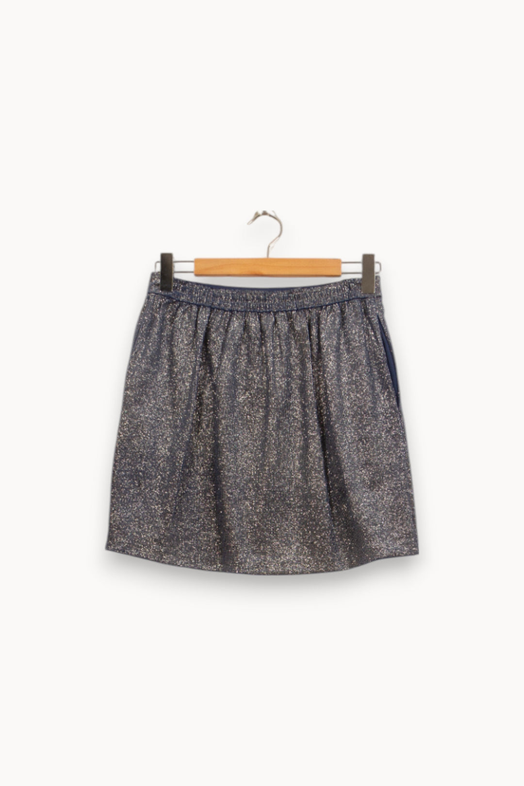 Jupe Portefeuille Bleue - Taille L/40