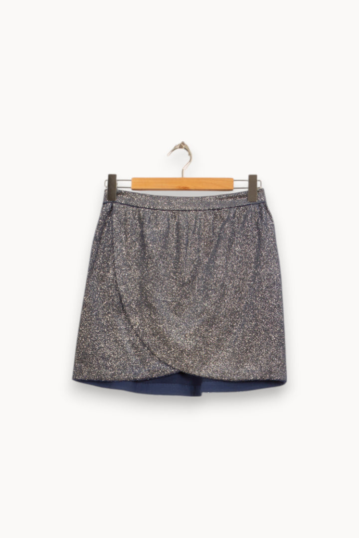 Jupe Portefeuille Bleue - Taille L/40