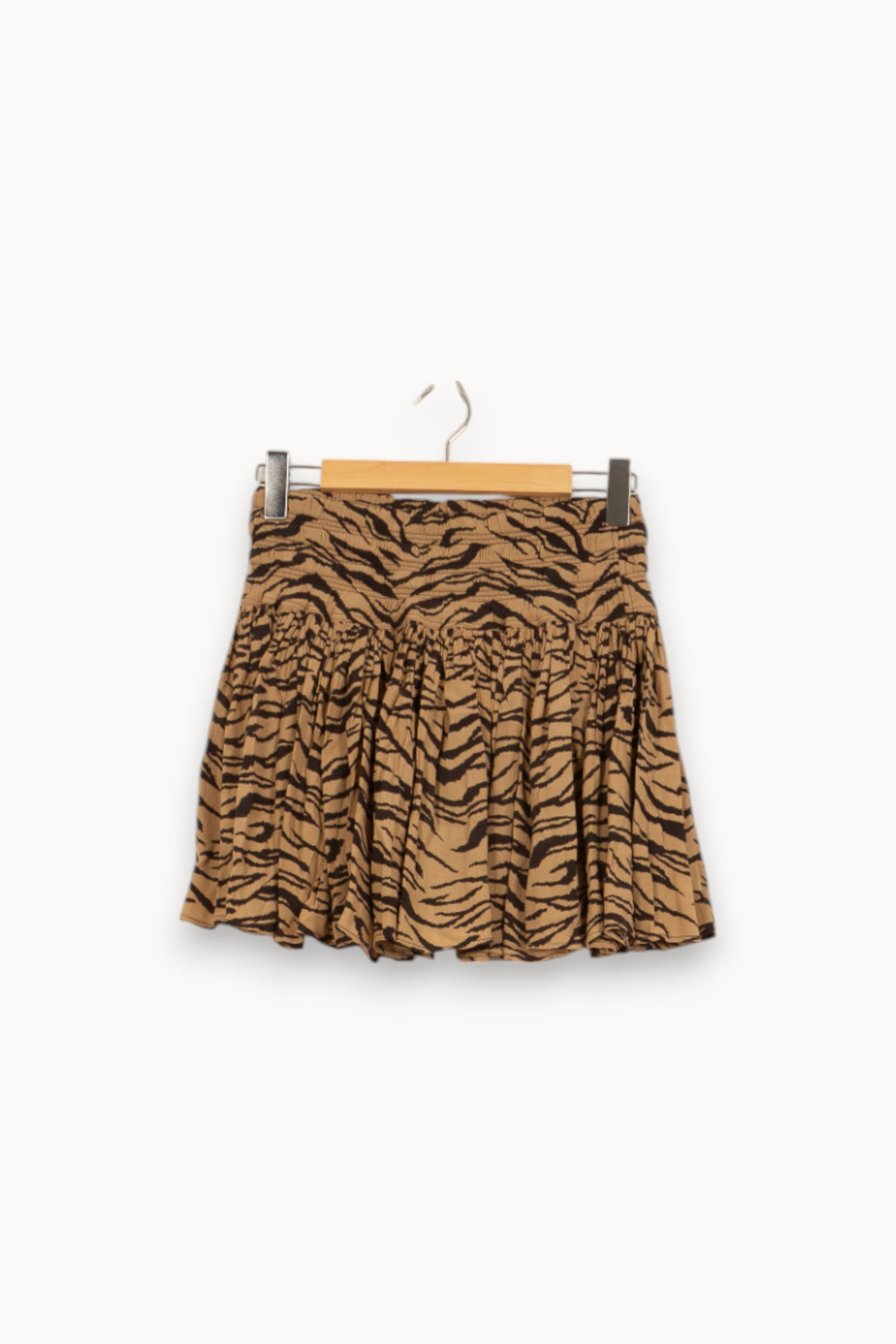Jupe Courte Beige et Noire - Taille L/40 de la marque Zadig&Voltaire | PARAD41835 - Vendu par Paradigme - Image 4
