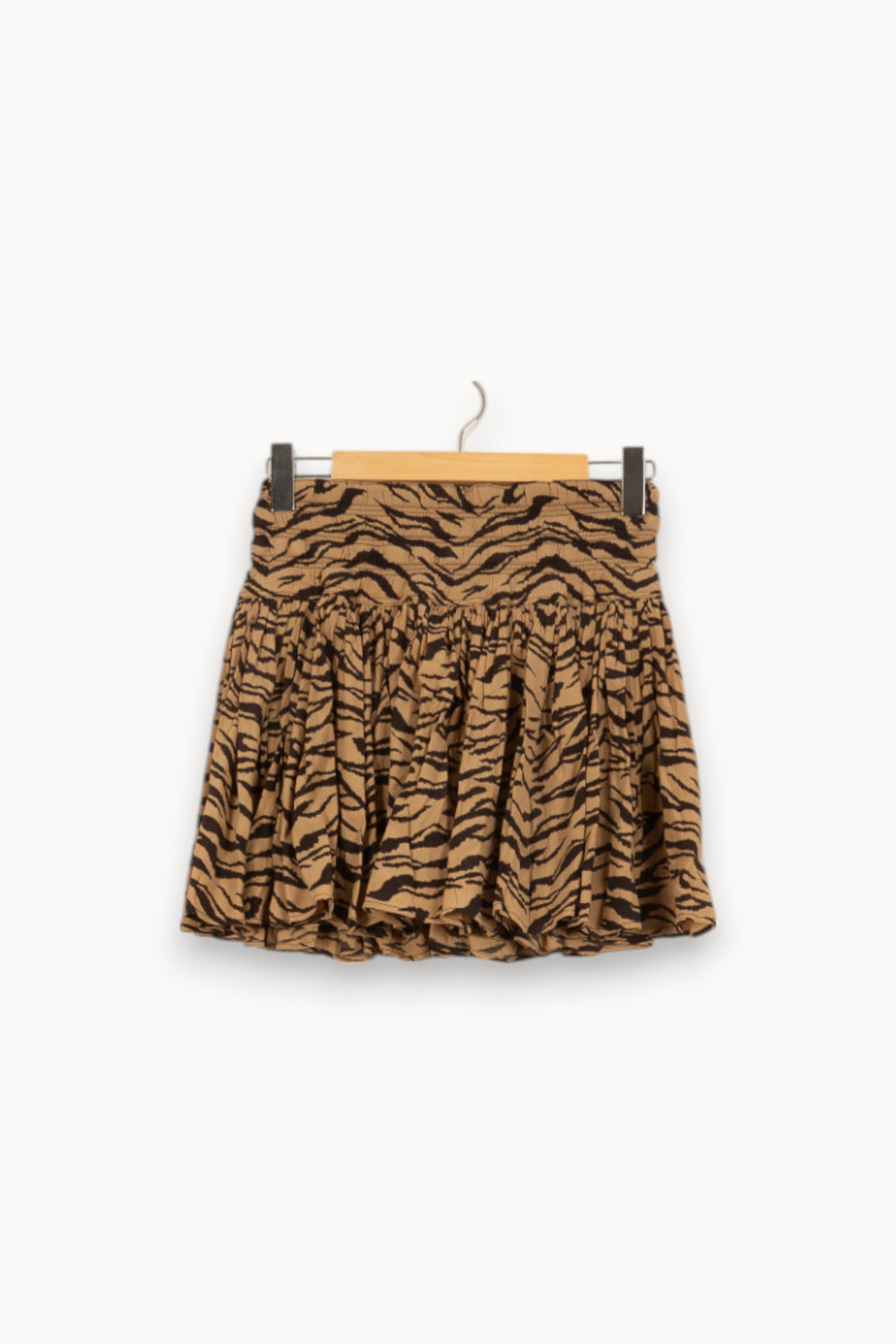 Jupe Courte Beige et Noire - Taille L/40 de la marque Zadig&Voltaire | PARAD41835 - Vendu par Paradigme - Image 2