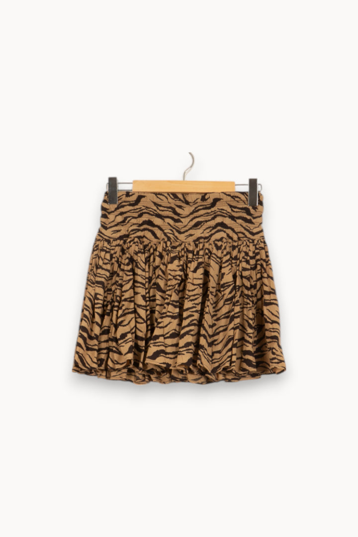 Jupe Courte Beige et Noire - Taille L/40 de la marque Zadig&Voltaire | PARAD41835 - Vendu par Paradigme - Image 2