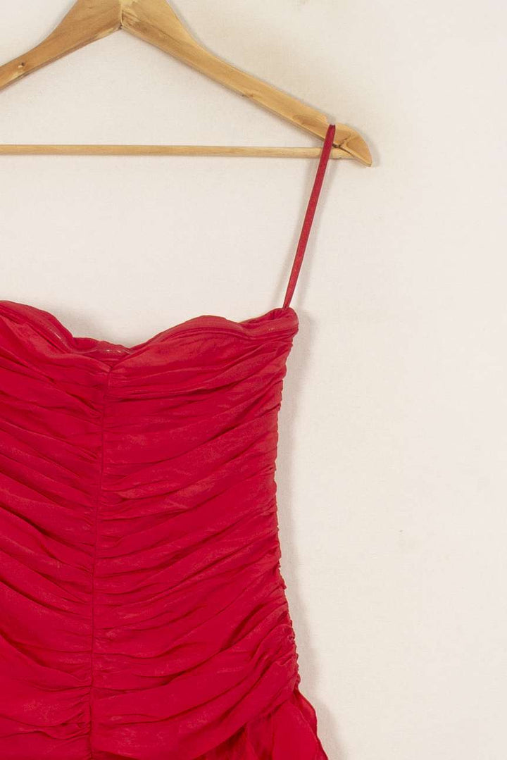 Robe Bustier Rouge - Taille L/40 de la marque Maje | PARAD41842 - Vendu par Paradigme - Image 3