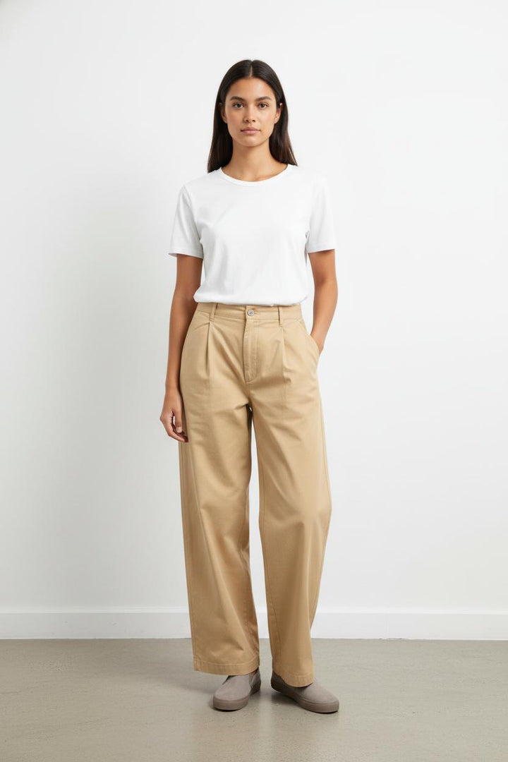 Jean Droit Beige - Taille M/38