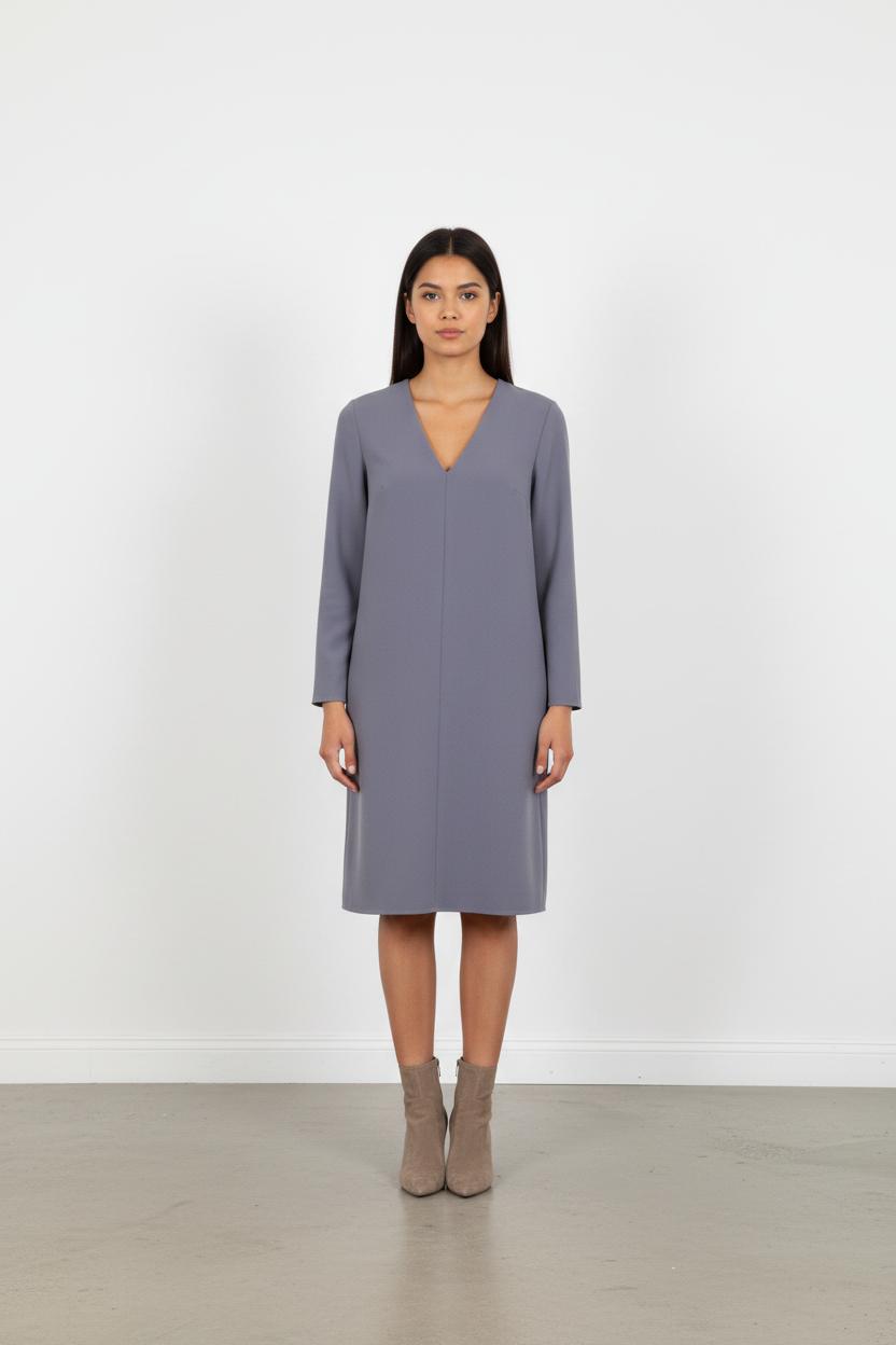 Robe Midi Bleue - Taille XS/34
