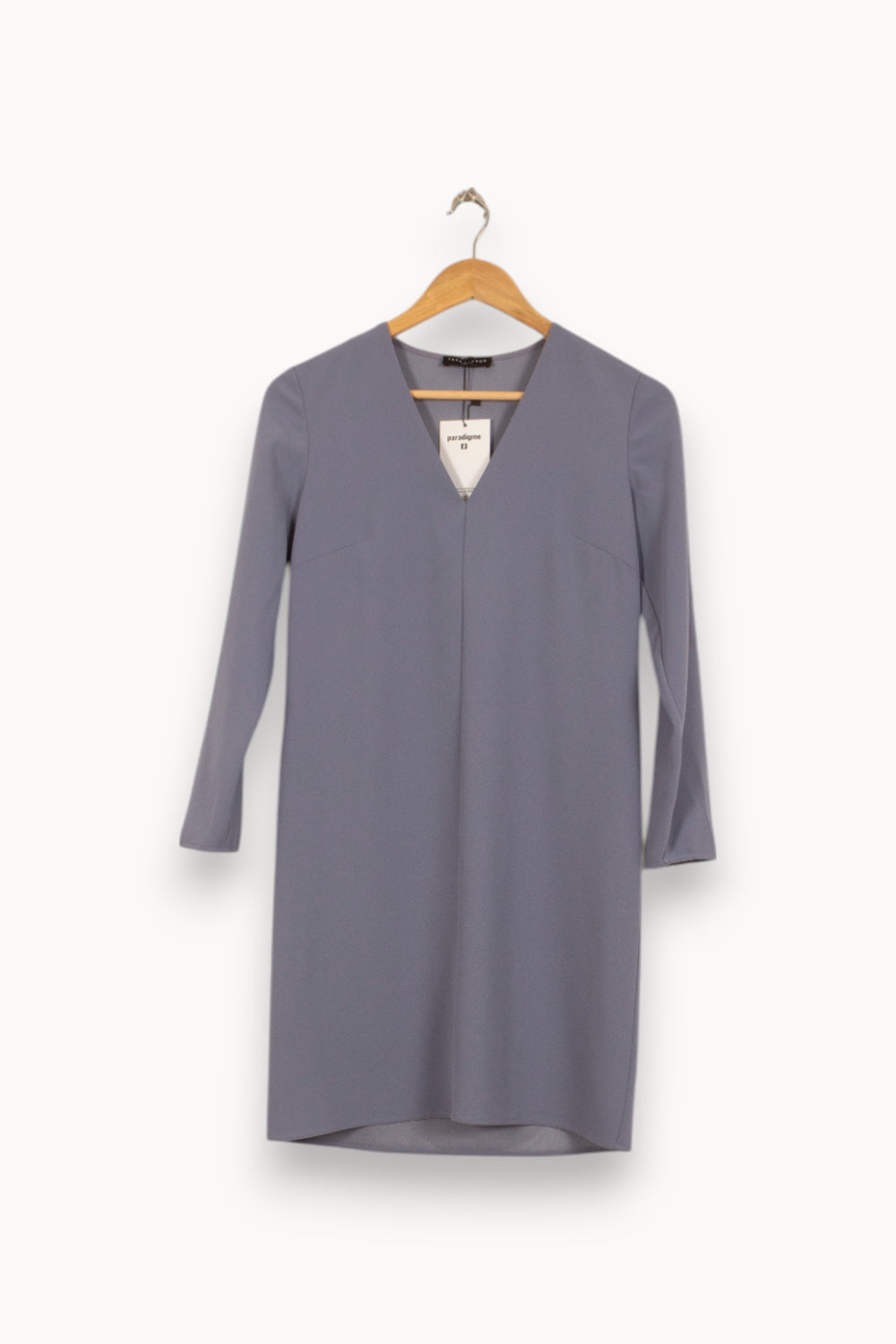 Robe Midi Bleue - Taille XS/34 de la marque Tara Jarmon | PARAD41844 - Vendu par Paradigme - Image 2