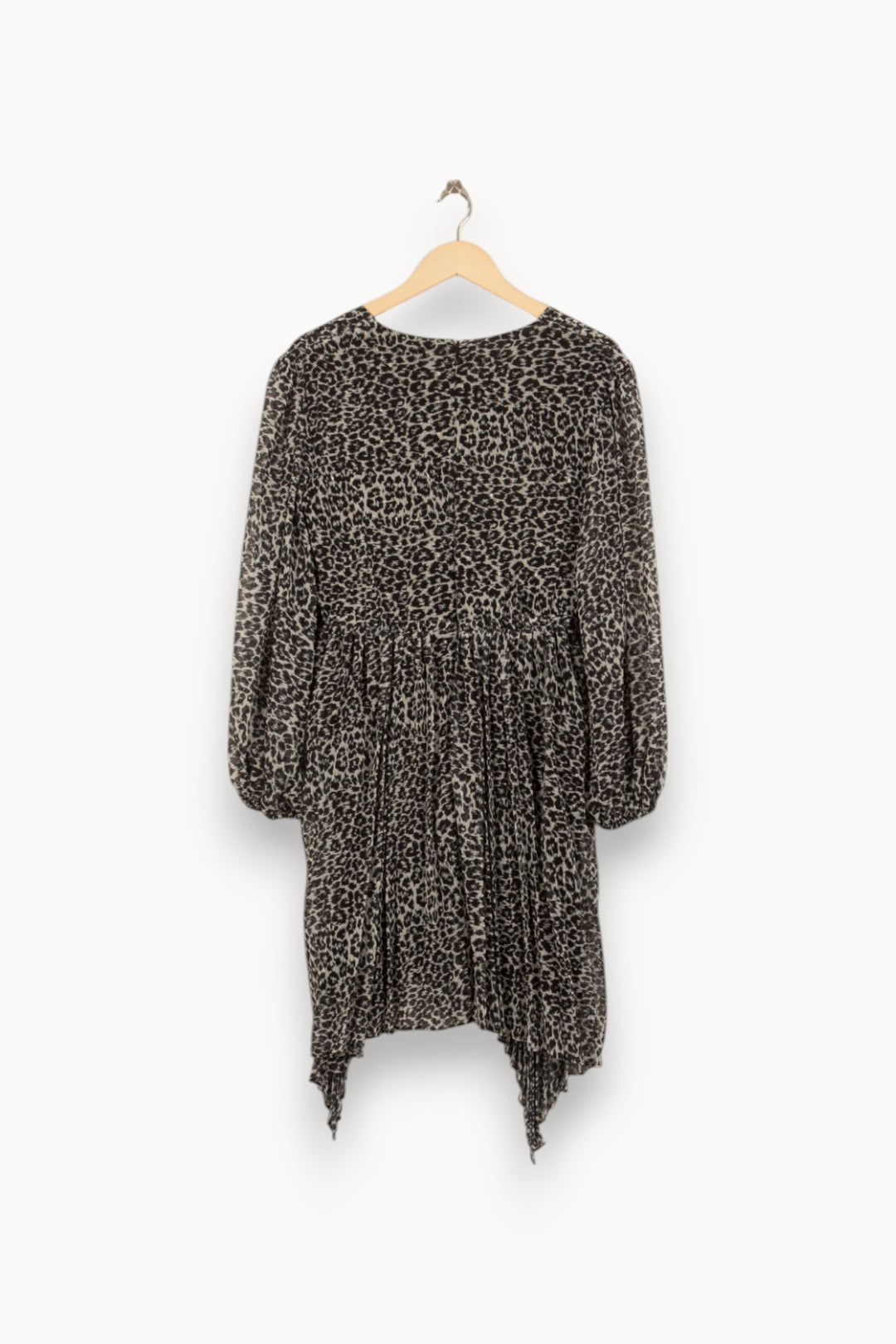 Robe Midi Grise - Taille L/40 de la marque The Kooples | PARAD41852 - Vendu par Paradigme - Image 4