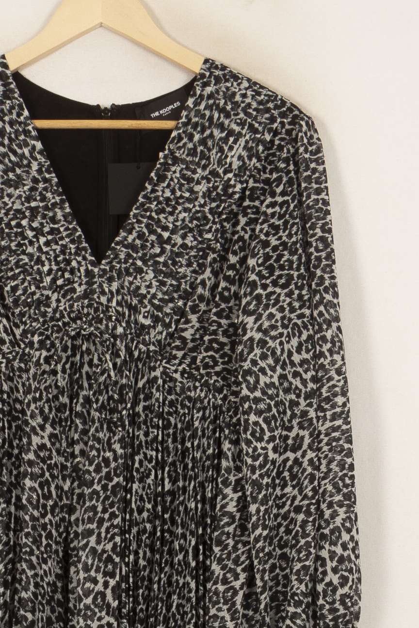 Robe Midi Grise - Taille L/40 de la marque The Kooples | PARAD41852 - Vendu par Paradigme - Image 3