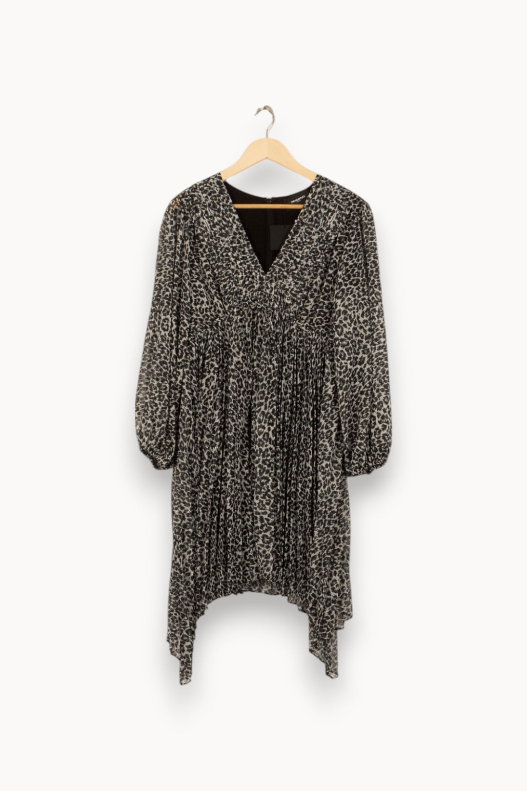Robe Midi Grise - Taille L/40 de la marque The Kooples | PARAD41852 - Vendu par Paradigme - Image 2