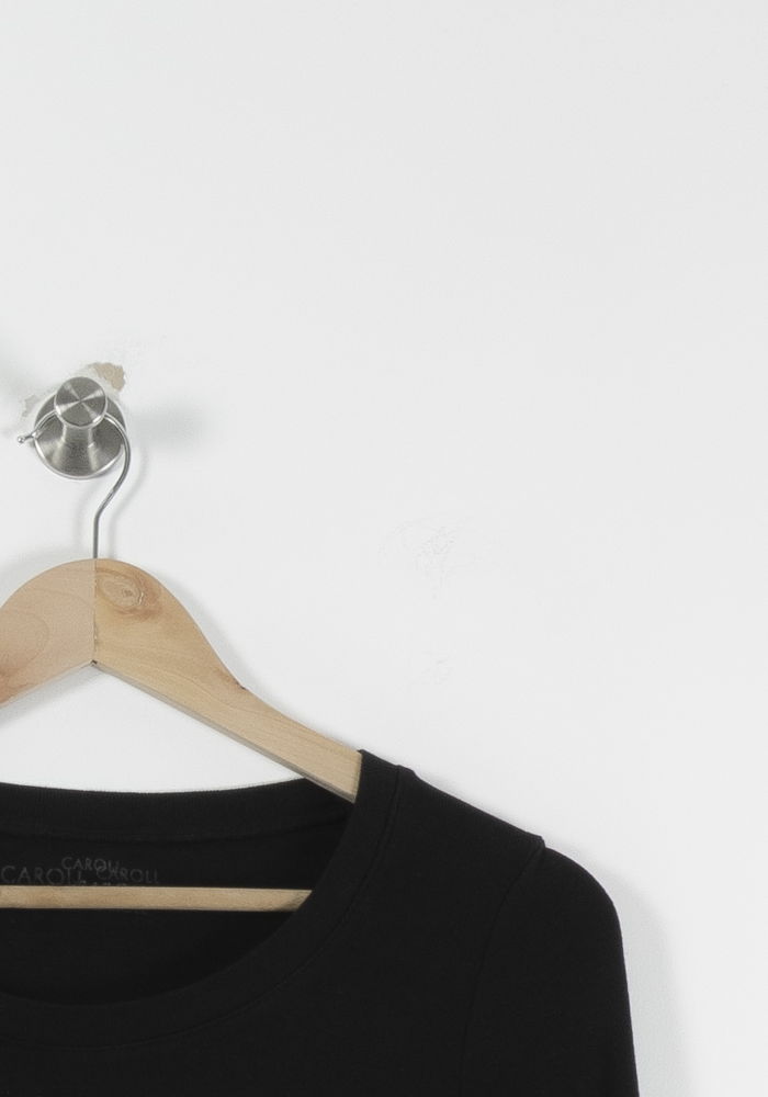 Tee-shirt Noir - Taille S/36 de la marque Caroll | PARAD41856 - Vendu par Paradigme - Image 3