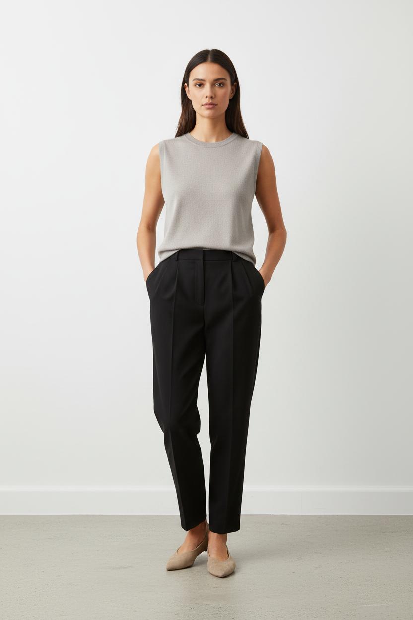 Pantalon Noir - Taille L/40