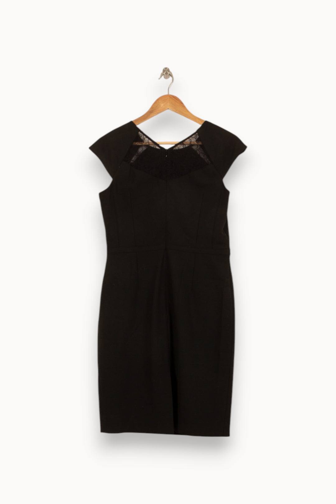 Robe Noire - Taille L/40 de la marque Caroll | PARAD41859 - Vendu par Paradigme - Image 4