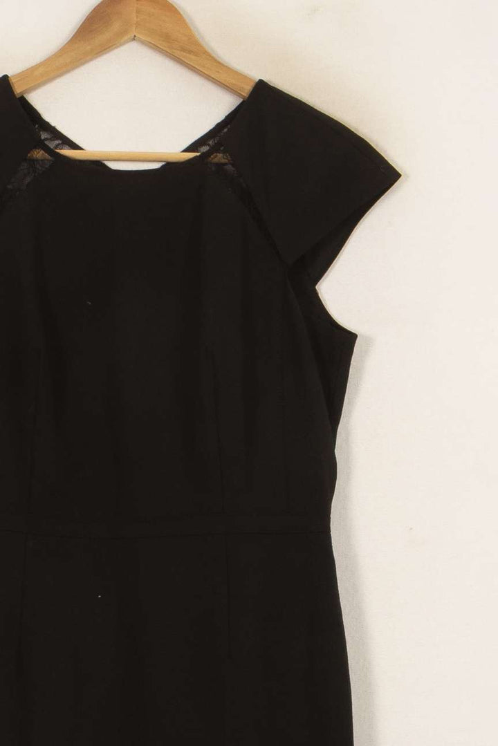 Robe Noire - Taille L/40 de la marque Caroll | PARAD41859 - Vendu par Paradigme - Image 3