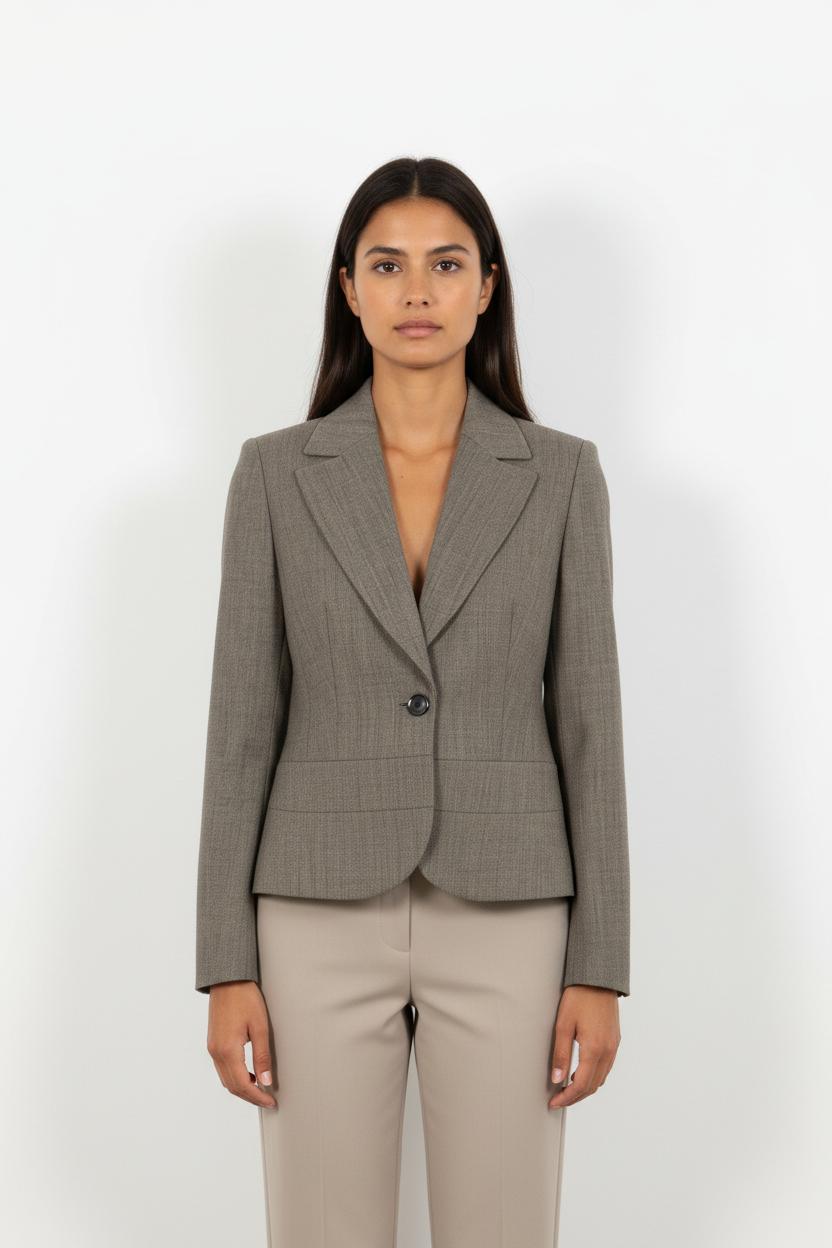 Veste De Tailleur Grise - Taille M/38