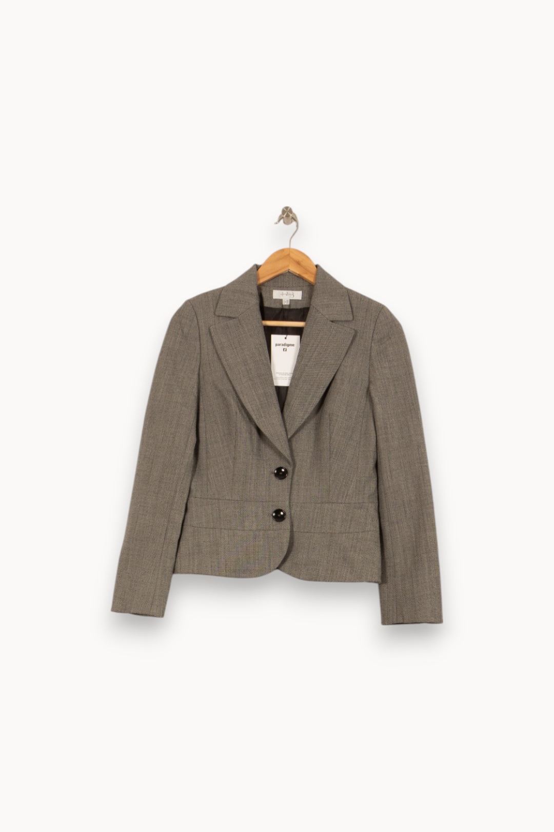 Veste De Tailleur Grise - Taille M/38 de la marque Maison 123 | PARAD41861 - Vendu par Paradigme - Image 2