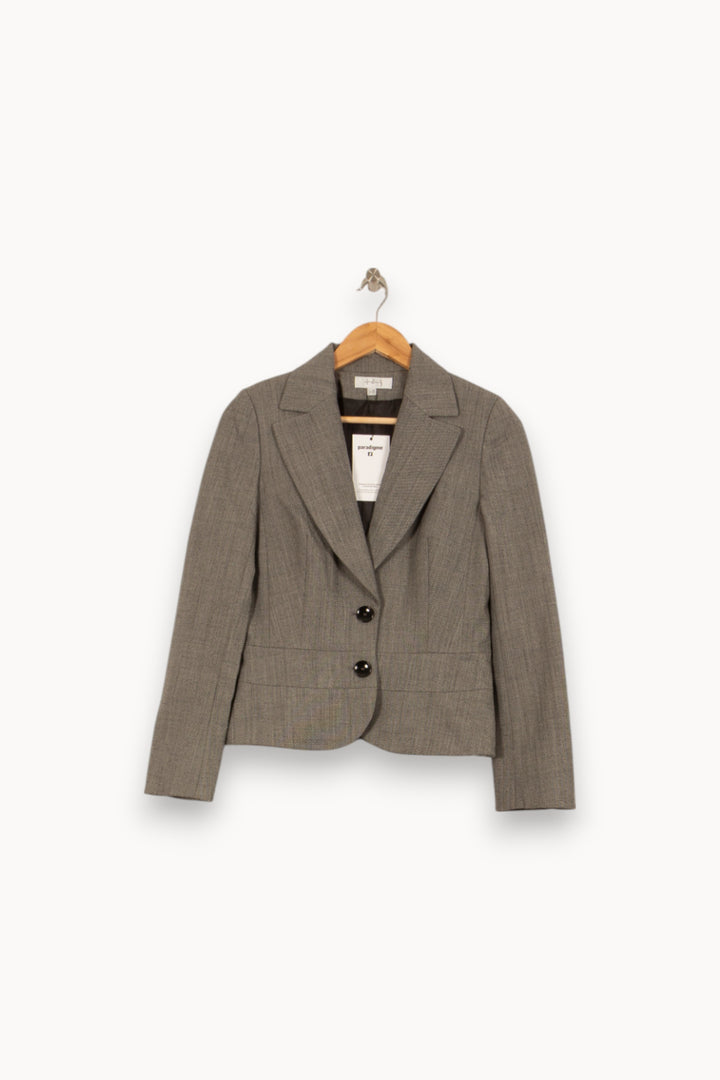 Veste De Tailleur Grise - Taille M/38 de la marque Maison 123 | PARAD41861 - Vendu par Paradigme - Image 2