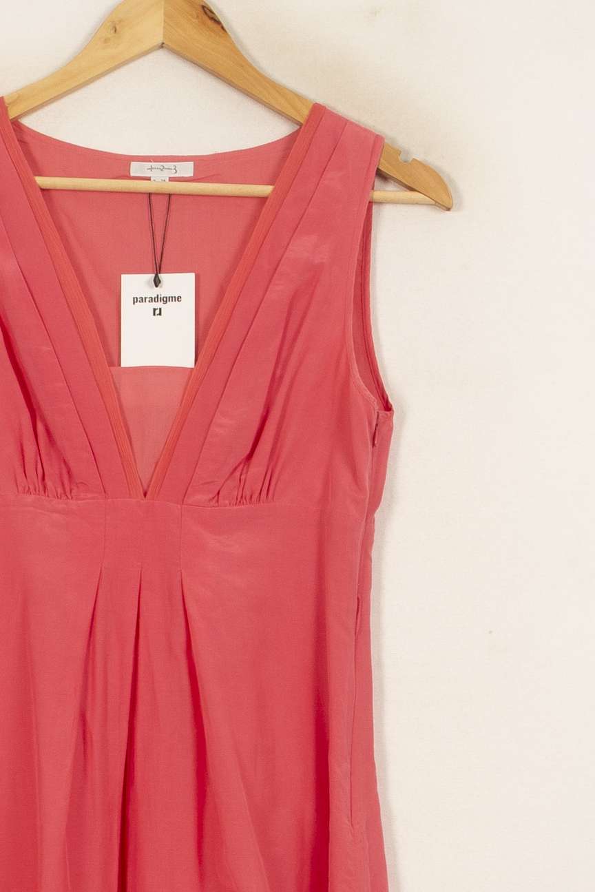 Robe Sans Manches Rose - Taille S/36 de la marque Maison 123 | PARAD41862 - Vendu par Paradigme - Image 3