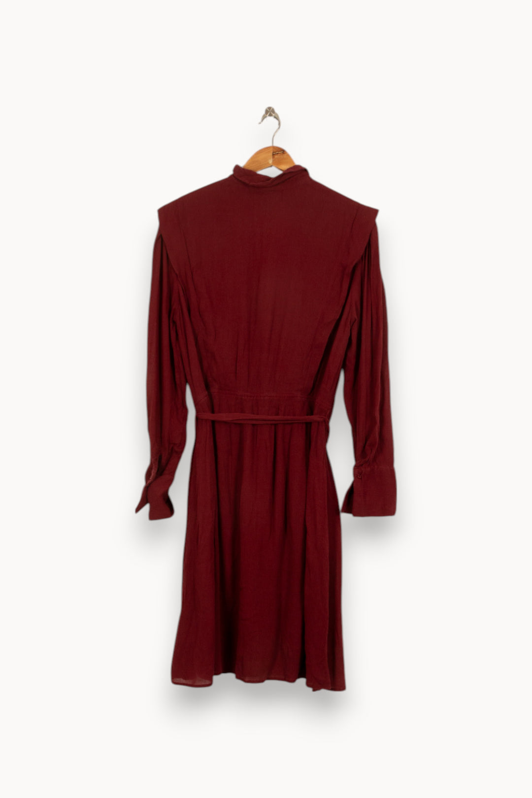 Robe Chemise Bordeaux - Taille XL/42 de la marque Caroll | PARAD41864 - Vendu par Paradigme - Image 4