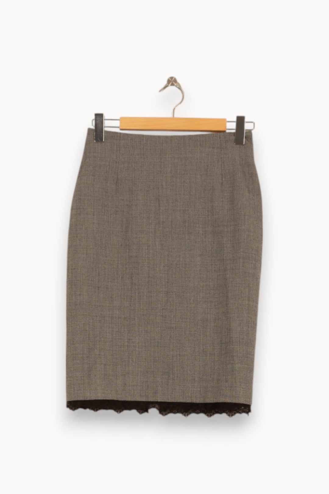 Jupe Crayon Grise - Taille S/36 de la marque Maison 123 | PARAD41865 - Vendu par Paradigme - Image 2