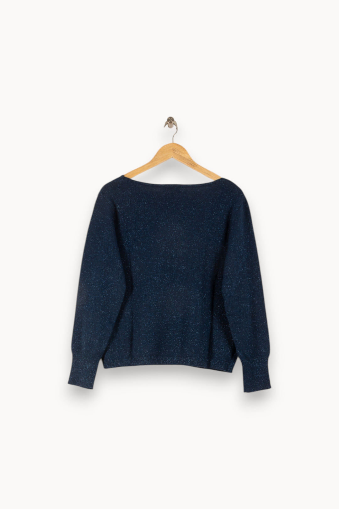 Pull Bleu - Taille L/40 de la marque Caroll | PARAD41871 - Vendu par Paradigme - Image 4