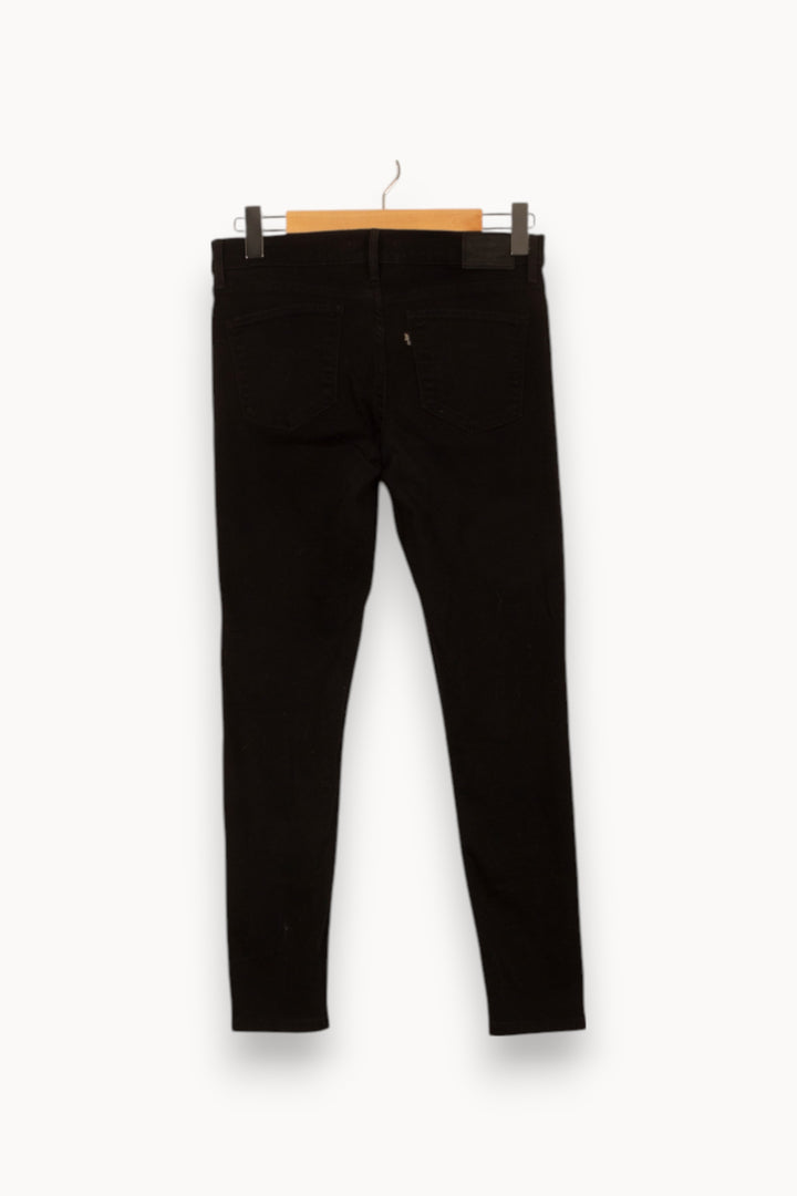Jean Skinny Noir - Taille M/38 de la marque Levi's | PARAD41875 - Vendu par Paradigme - Image 4