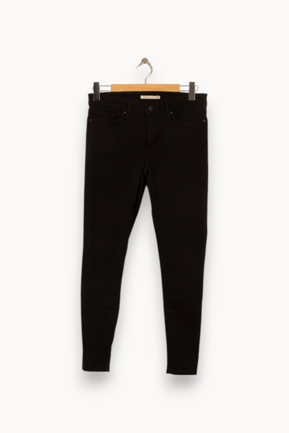 Jean Skinny Noir - Taille M/38 de la marque Levi's | PARAD41875 - Vendu par Paradigme - Image 2