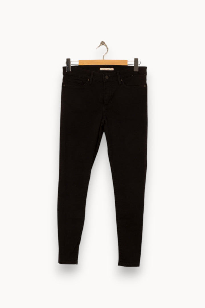 Jean Skinny Noir - Taille M/38 de la marque Levi's | PARAD41875 - Vendu par Paradigme - Image 2
