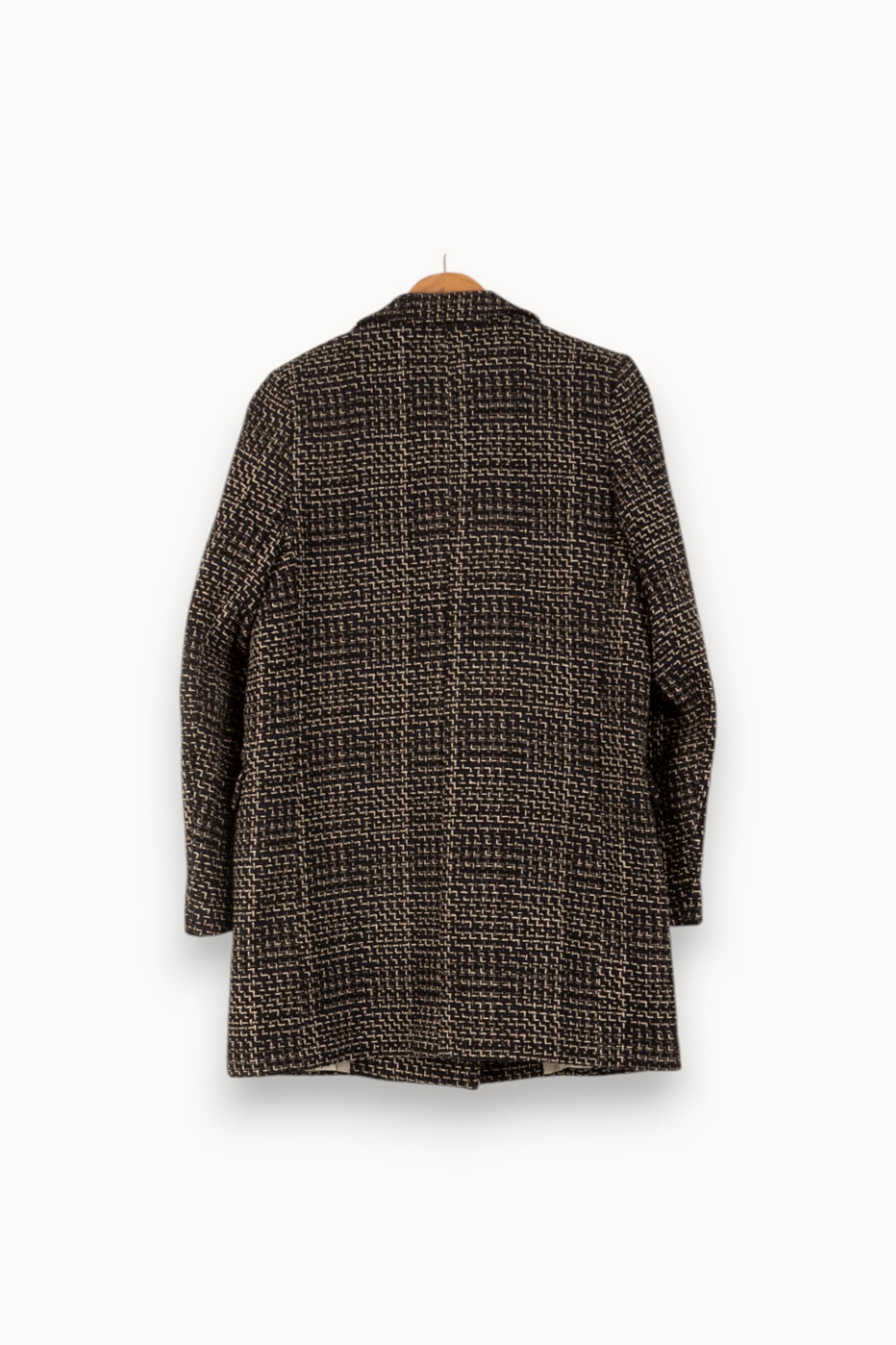 Manteau Noir et Blanc - Taille L/40 de la marque IKKS | PARAD41878 - Vendu par Paradigme - Image 4