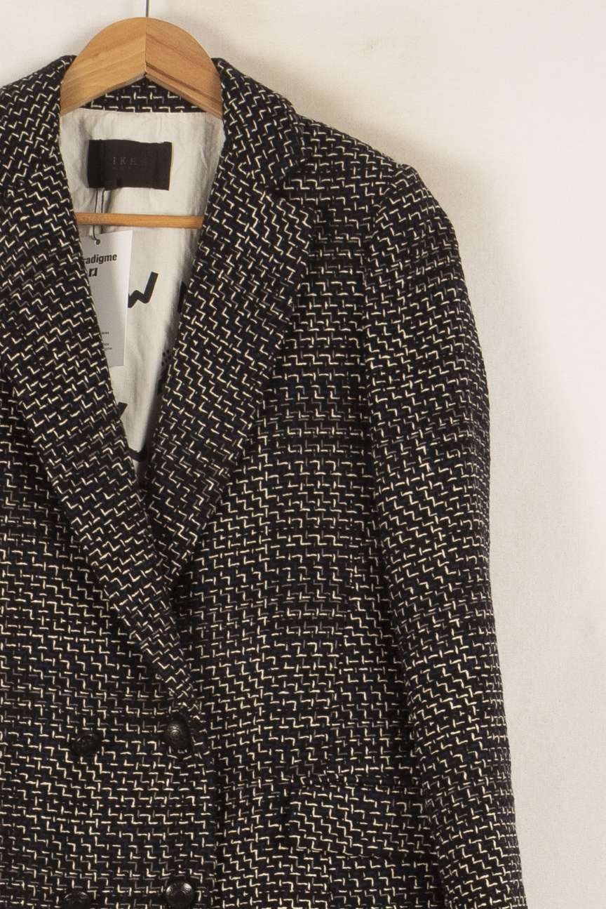 Manteau Noir et Blanc - Taille L/40 de la marque IKKS | PARAD41878 - Vendu par Paradigme - Image 3