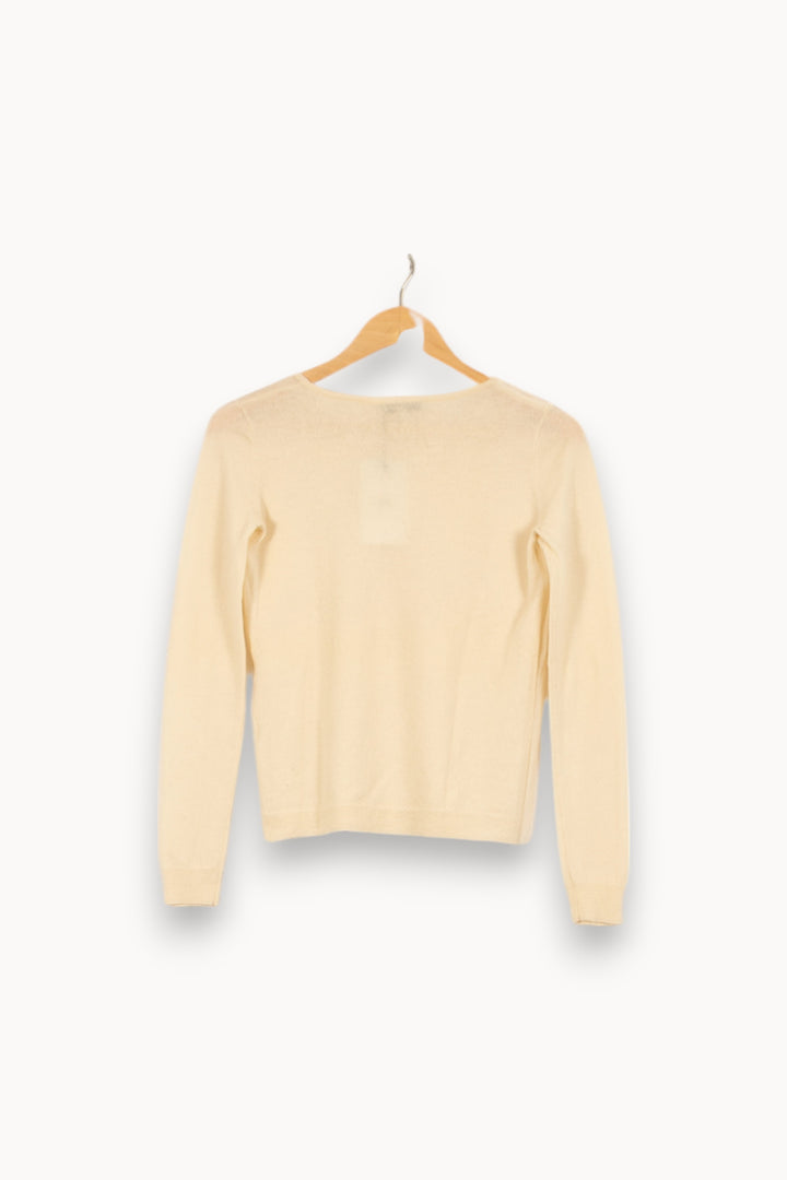 Cardigan Beige - Taille S/36 de la marque Sandro | PARAD41882 - Vendu par Paradigme - Image 4