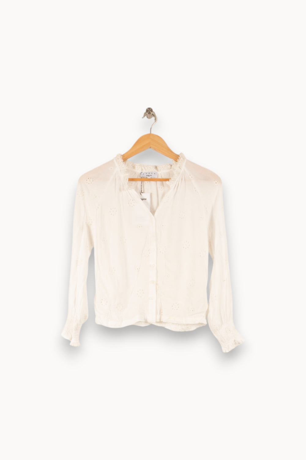 Blouse Blanche - Taille XS/34 de la marque Suncoo | PARAD41884 - Vendu par Paradigme - Image 2