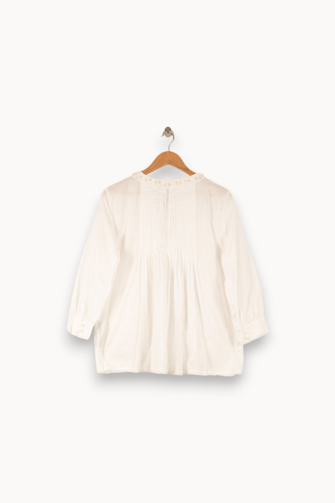Blouse Blanche - Taille M/38 de la marque The Kooples | PARAD41885 - Vendu par Paradigme - Image 4
