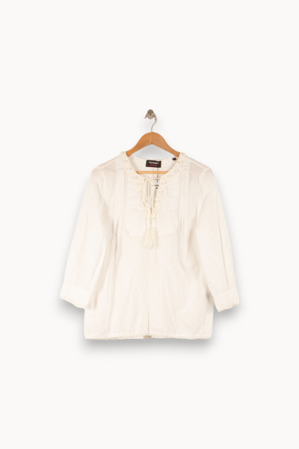 Blouse Blanche - Taille M/38 de la marque The Kooples | PARAD41885 - Vendu par Paradigme - Image 2