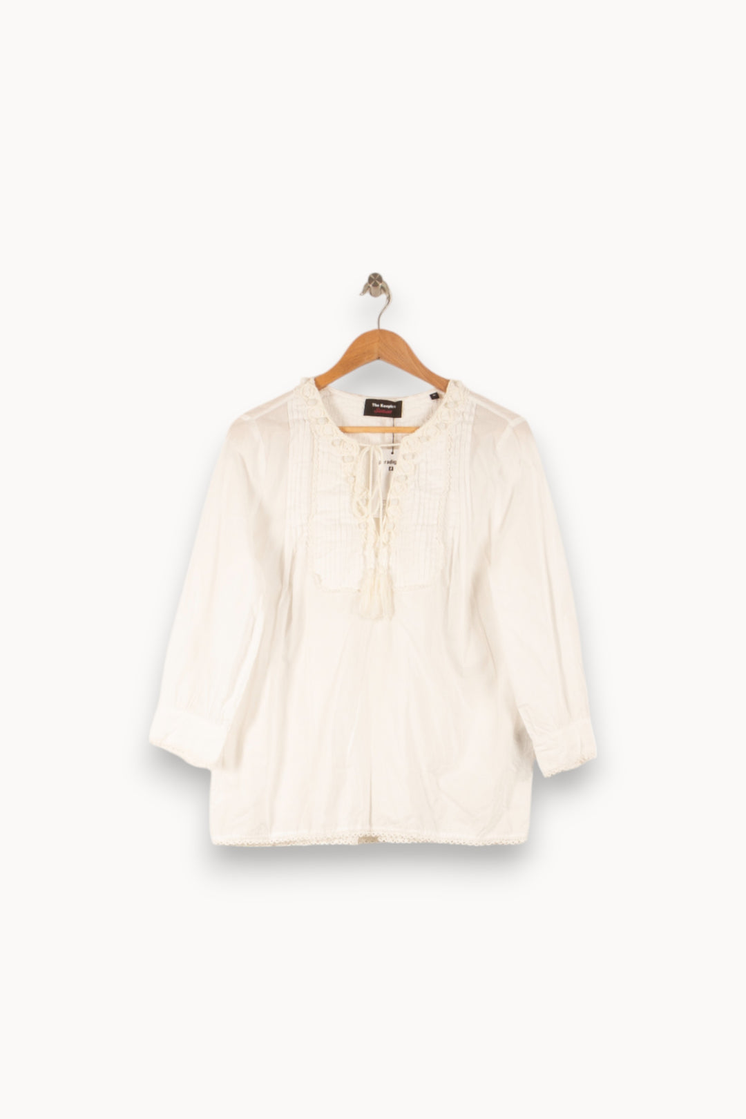 Blouse Blanche - Taille M/38 de la marque The Kooples | PARAD41885 - Vendu par Paradigme - Image 2