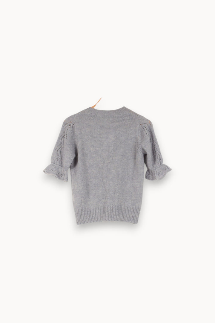 Pull Bleu - Taille S/36 de la marque La Petite Etoile | PARAD41889 - Vendu par Paradigme - Image 4