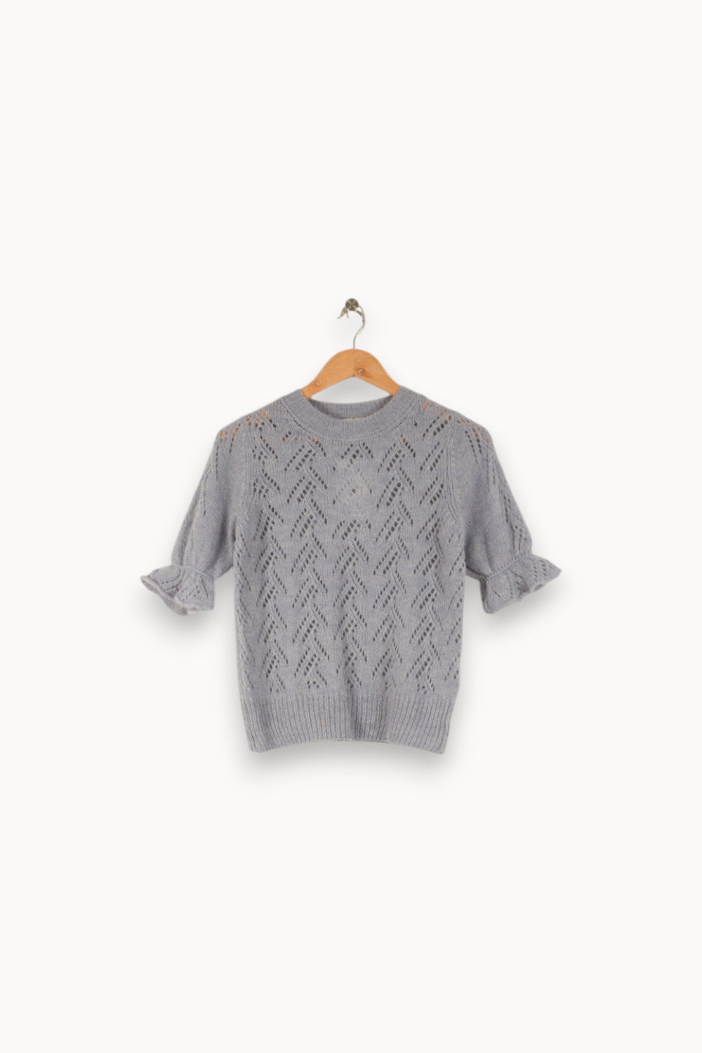Pull Bleu - Taille S/36 de la marque La Petite Etoile | PARAD41889 - Vendu par Paradigme - Image 2