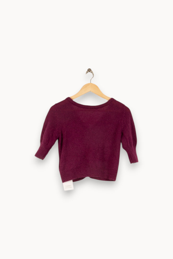 Cardigan Violet - Taille S/36 de la marque Galeries Lafayette | PARAD41890 - Vendu par Paradigme - Image 4