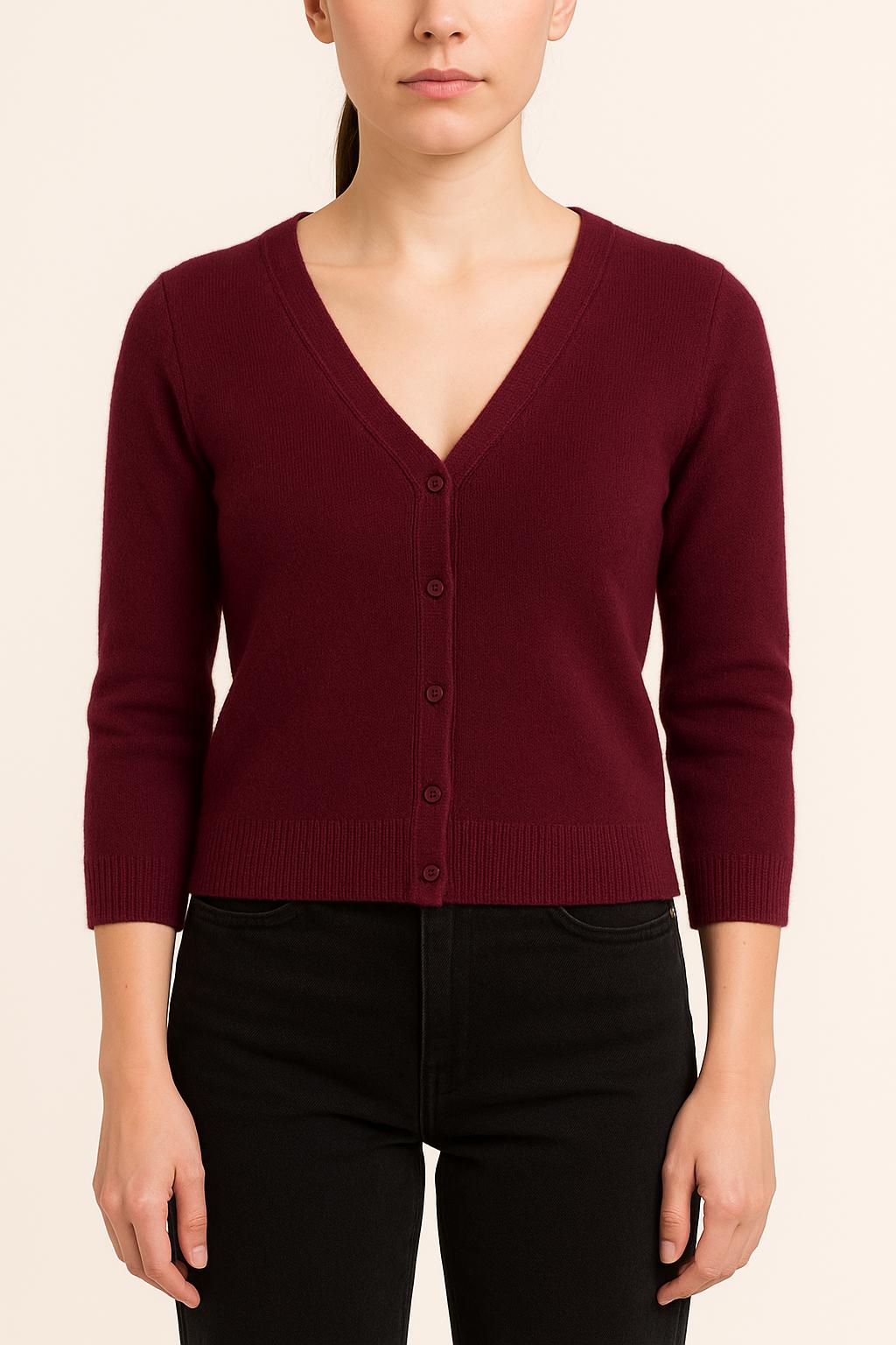 Cardigan Violet - Taille S/36 de la marque Galeries Lafayette | PARAD41890 - Vendu par Paradigme - Image 1