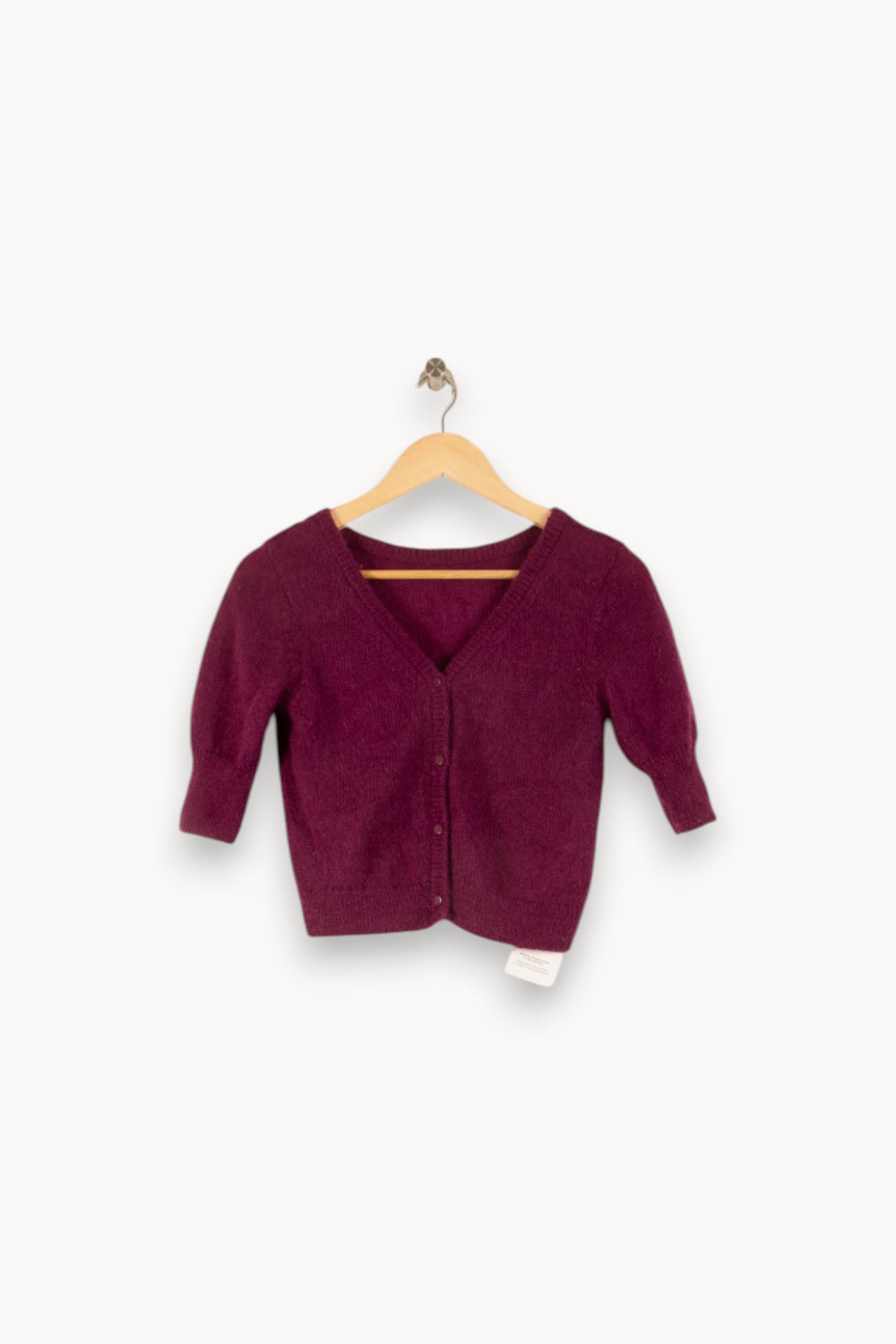 Cardigan Violet - Taille S/36 de la marque Galeries Lafayette | PARAD41890 - Vendu par Paradigme - Image 2